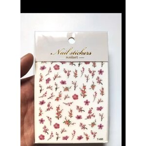 Atlantic Nail Supply Flower Stickers T495