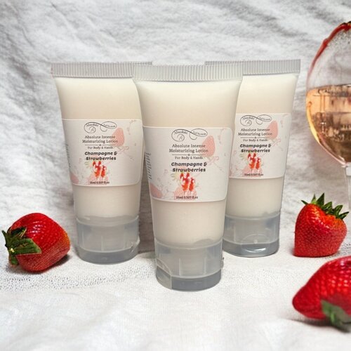 Absolute Gel System Intense Moisturizing Lotion Champagne & Strawberries 15ml