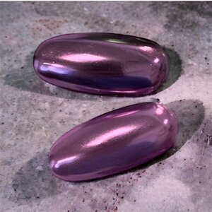 Nail Art Mirror Chrome Purple MCB09