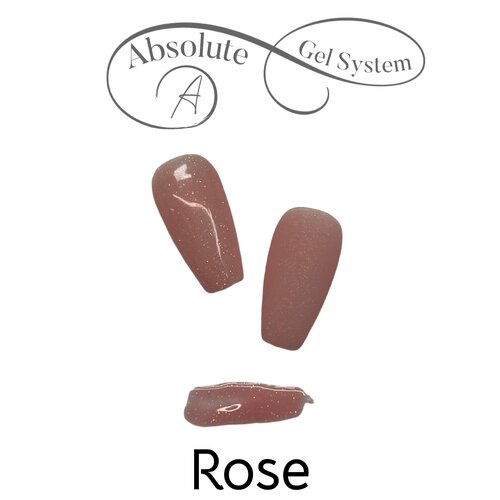 Absolute Gel System Absolute Rose 15ml (Old Logo)