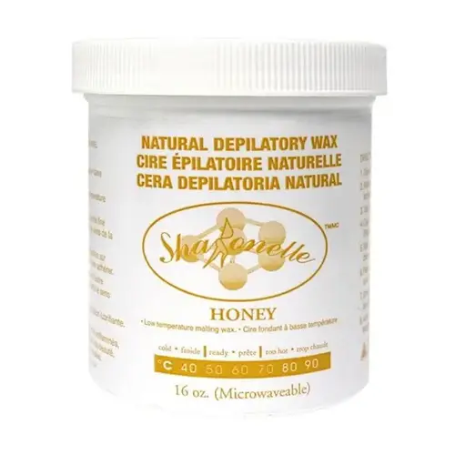 Sharonelle Sharonelle Natural Depilatory Wax Honey Microwaveable 16oz