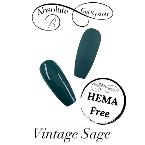Absolute Gel System Absolute Vintage Sage HEMA Free15ml