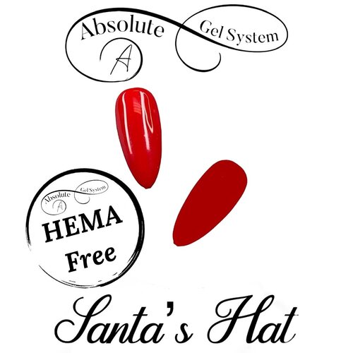 Absolute Gel System Absolute Santa's Hat HEMA Free15ml