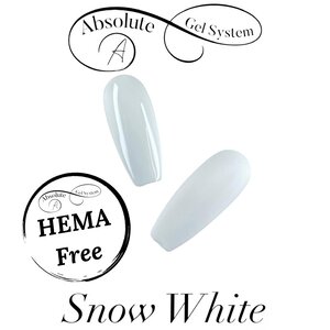 Absolute Gel System Absolute Snow White  HEMA Free15ml