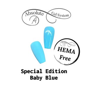 Absolute Gel System Absolute Baby Blue HEMA Free15ml