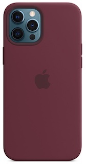 Apple Iphone 12 Pro Max Silicone Case With Magsafe Plum Mhla3zm A Riverdalemac