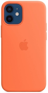 Apple Apple Iphone 12 Mini Silicone Case With Magsafe Kumquat Mhkn3zm A Riverdalemac