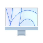 Apple Apple 24" iMac w/ Ret 4.5K disp.: M1  w/ 8‑core CPU + 7‑core GPU, 256GB - Blue MJV93LL/A