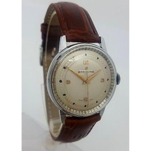 Breitling Textured Dial Vintage Watch Breitling Textured Dial Vintage Watch
