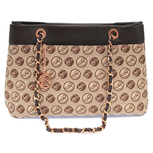 Chopard Mini Logo Fabric & Leather Chopard Mini Logo Fabric & Leather