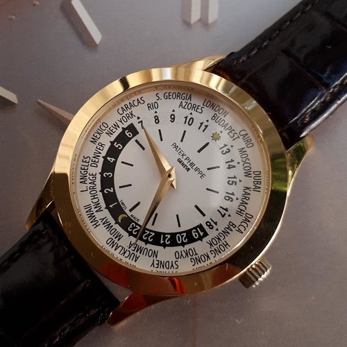 Patek Philippe Custom World Time Watch Patek Philippe Custom World Time Watch