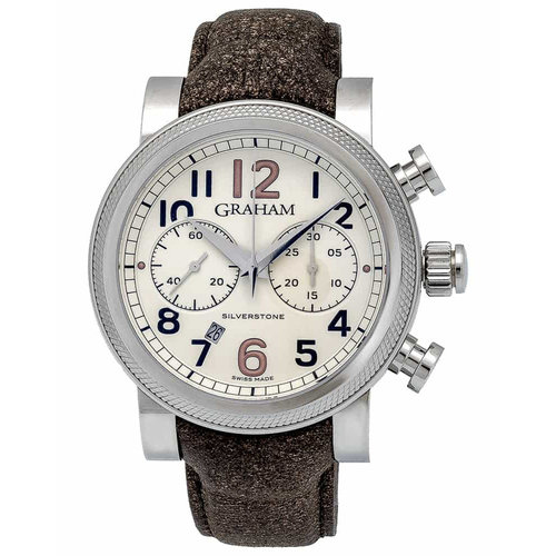 Graham Silverstone Vintage 30 Automatic Chronograph 47mm Men's Watch Graham Silverstone Vintage 30 Automatic Chronograph 47mm Men's Watch