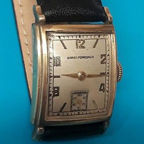 Girard-Perregaux Vintage Manual Art Deco Tank Watch with Sub-Second Dial Girard-Perregaux Vintage Manual Art Deco Tank Watch with Sub-Second Dial