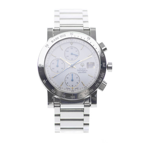 Girard-Perregaux GP 7000 Chronograph White Gold and Steel Girard-Perregaux GP 7000 Chronograph White Gold and Steel