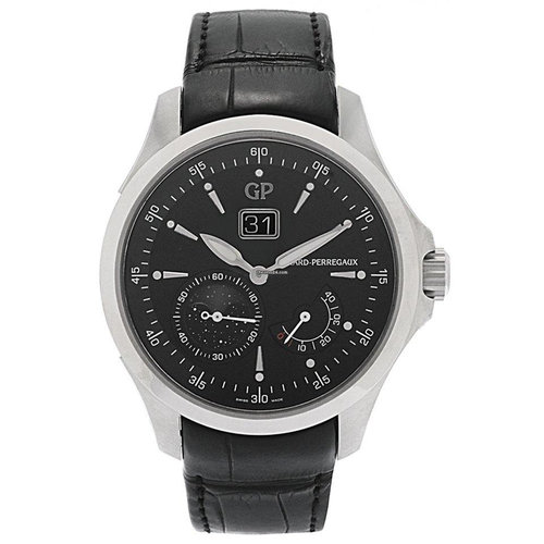 Girard-Perregaux Traveler Moonphase Big Date Stainless Steel Auto Men's Watch Girard-Perregaux Traveler Moonphase Big Date Stainless Steel Auto Men's Watch