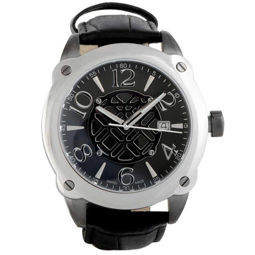 Montegrappa Fortuna Stainless Steel Watch Montegrappa Fortuna Stainless Steel Watch