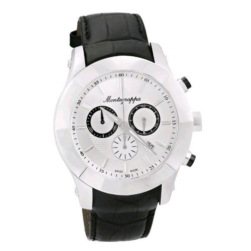 Montegrappa Nero Uno Chronograph Men's Swiss Made Watch Montegrappa Nero Uno Chronograph Men's Swiss Made Watch