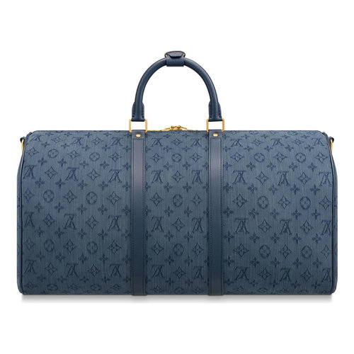 Louis Vuitton Keepall Bandoulière 50 Navy Louis Vuitton Keepall Bandoulière 50 Navy