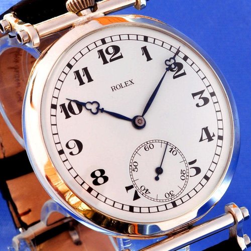 Rolex Original Solid Silver Case Movement Signed and Numbered Rolex Original Solid Silver Case Movement Signed and Numbered