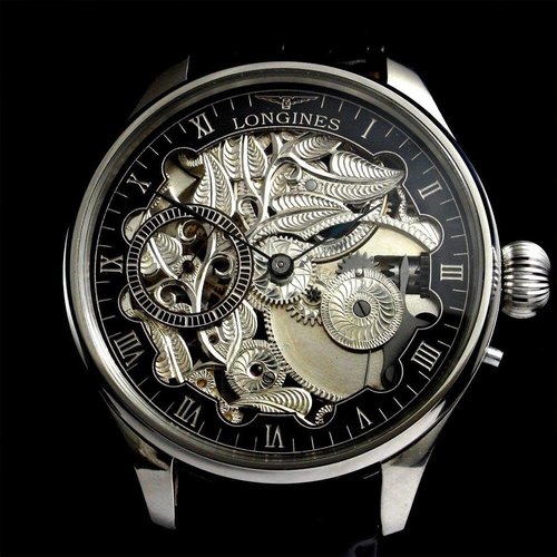 Longines Pre-1920s Skeleton Wristwatch Longines Pre-1920s Skeleton Wristwatch