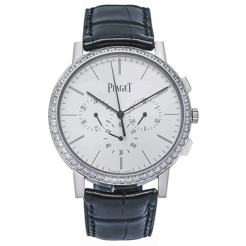 Piaget Altiplano Silver Dial 18kt. White Gold Diamond Piaget Altiplano Silver Dial 18kt. White Gold Diamond
