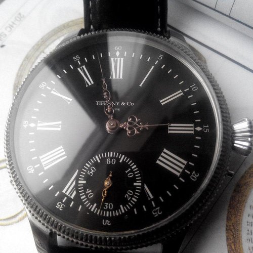 Tiffany & Co. Exquisite Pre-1920 Movement with Restored Original Dial and New Custom Case Tiffany & Co. Exquisite Pre-1920 Movement with Restored Original Dial and New Custom Case