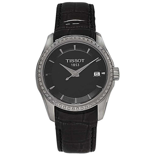 Tissot Couturier Full Diamond Bezel Ladies Watch Swiss Made Tissot Couturier Full Diamond Bezel Ladies Watch Swiss Made