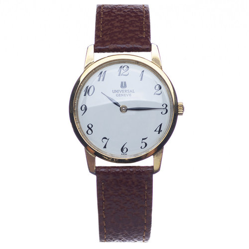 Universal Genève Vintage 14kt. Gold Dress Watch Universal Genève Vintage 14kt. Gold Dress Watch