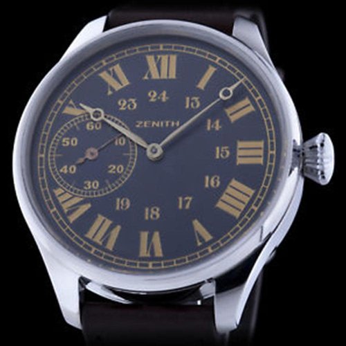 Zenith Circa 1920’s Men’s Swiss Watch Movement with New Custom Case Zenith Circa 1920’s Men’s Swiss Watch Movement with New Custom Case
