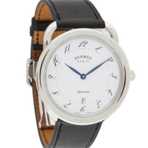 Hermès Paris Arceau SS White Dial Mens Automatic 41mm Hermès Paris Arceau SS White Dial Mens Automatic 41mm
