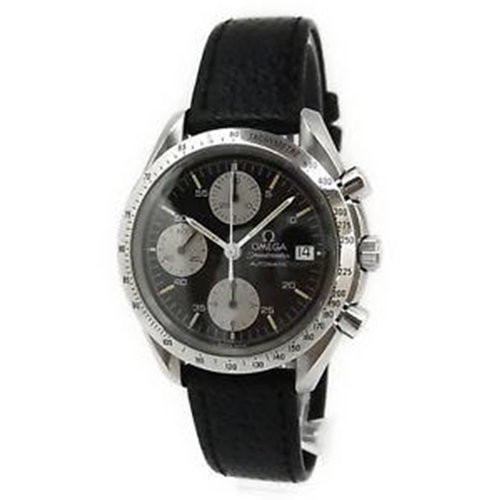 Omega Speedmaster Chronograph Automatic Date Watch 3511.50 Cal.1152 Leather Band Omega Speedmaster Chronograph Automatic Date Watch 3511.50 Cal.1152 Leather Band