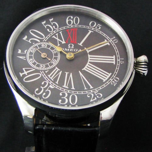 Omega Antique 1911 Large Art Deco Wristwatch Omega Antique 1911 Large Art Deco Wristwatch