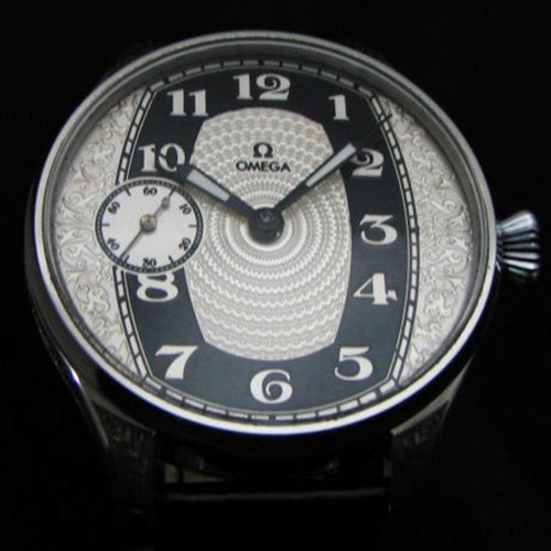 Omega Circa 1910 Antique Large Art Deco Wrist Watch Omega Circa 1910 Antique Large Art Deco Wrist Watch