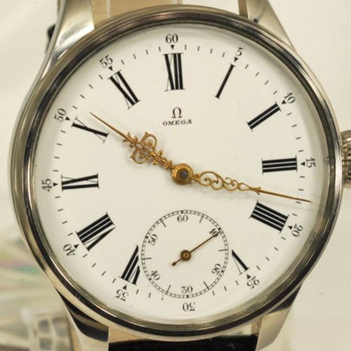 Omega Movement Circa 1900 and Immaculately Preserved with New Custom Case Omega Movement Circa 1900 and Immaculately Preserved with New Custom Case