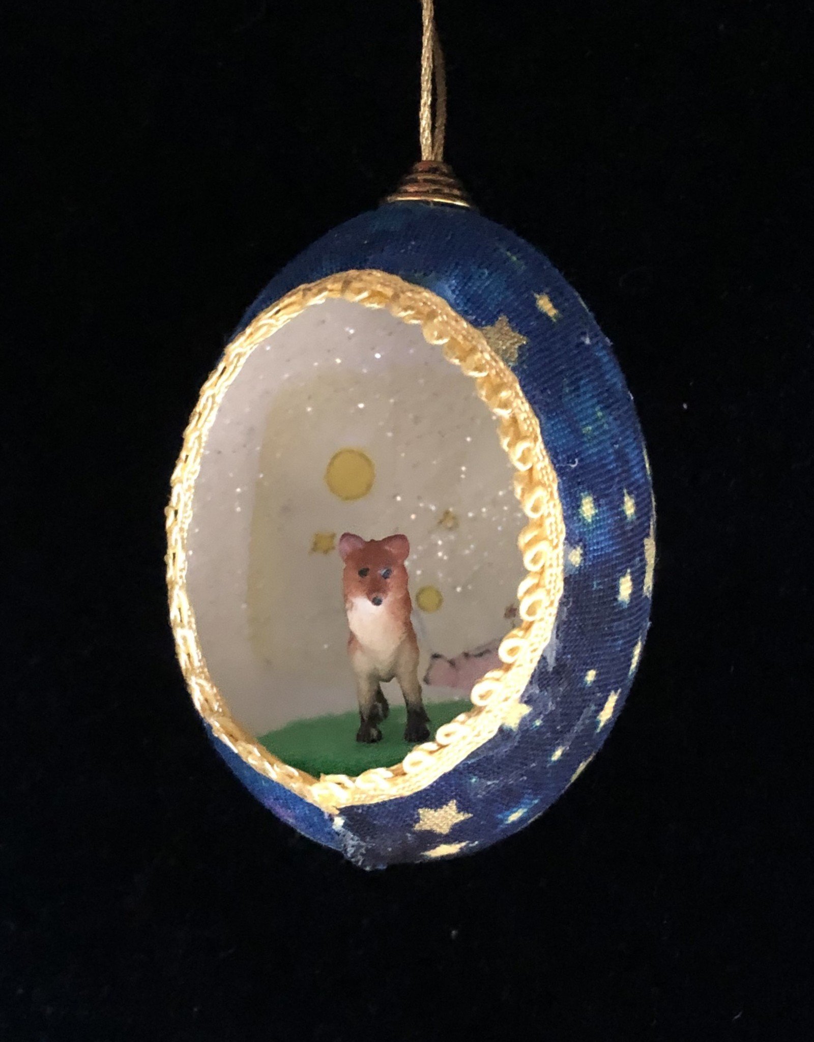Ammi Brooks The Little Prince Real Egg Ornament