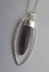 Lilly Parker Mystery Stone, Sterling Silver Pendant
