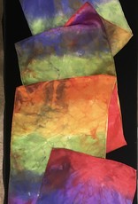 Ammi Brooks silk scarf/rainbow