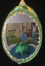 Ammi Brooks Arthur Real Egg Ornament
