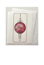 Kelly Casperson Joy Ornament notecard