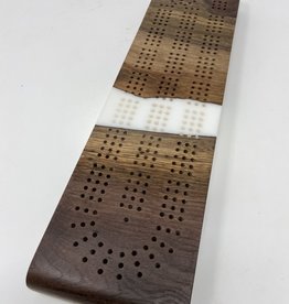 Ron and Ellie Purvis MHC - "Passage" Cribbage Board
