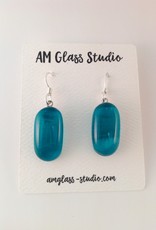 Ann Mackiernan Fused Glass Earrings Large - L24