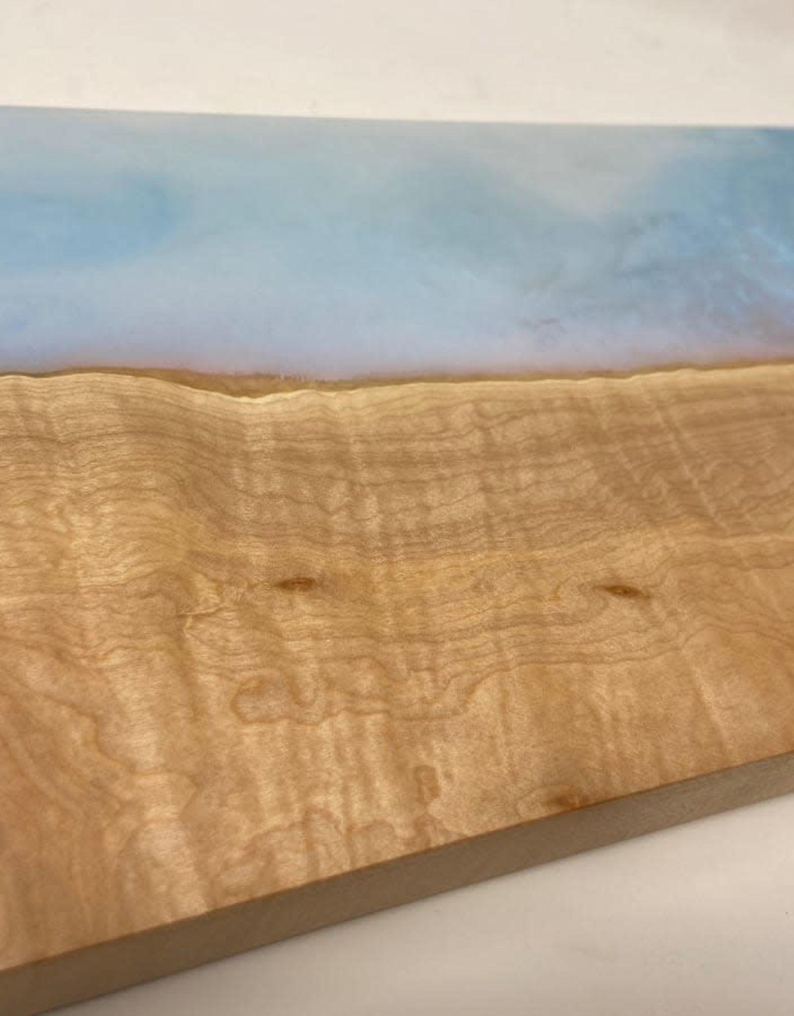 MHC - "Misty Morning" Wood and Resin Serving Tray