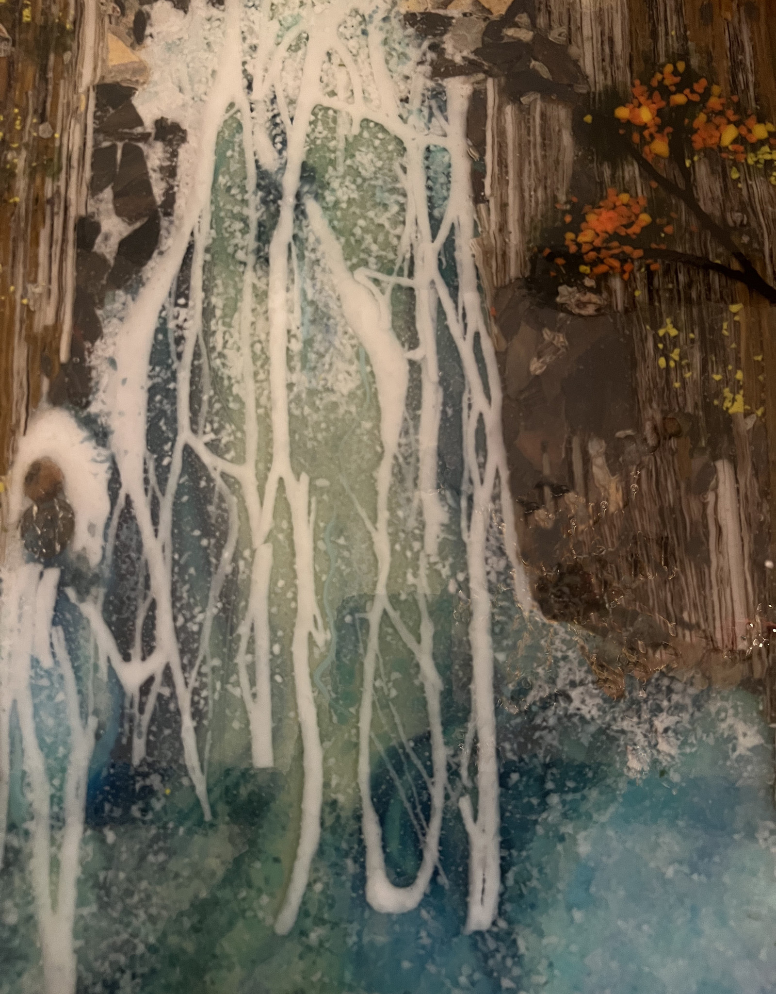 Carlyne Lynch Waterfall Silver Falls North