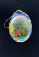 Ammi Brooks Butterfly Real Egg Ornament