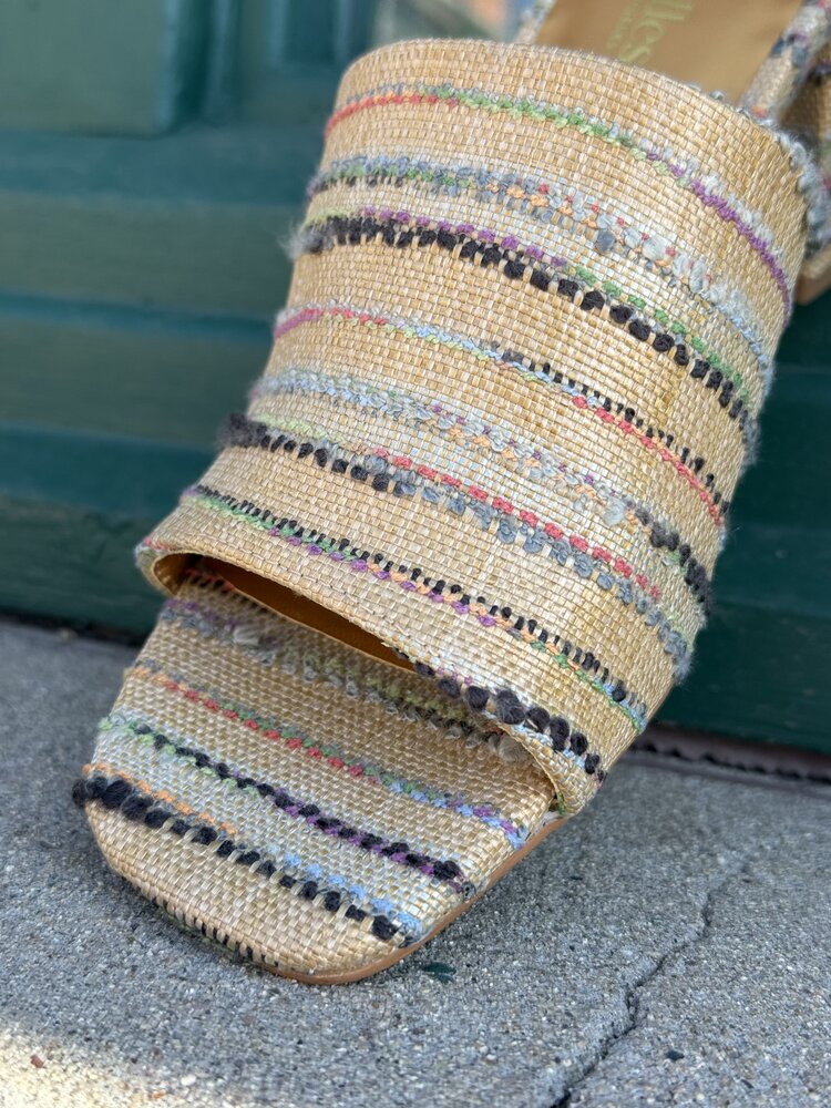 Seychelles Adapt Raffia Block Heel Sandal