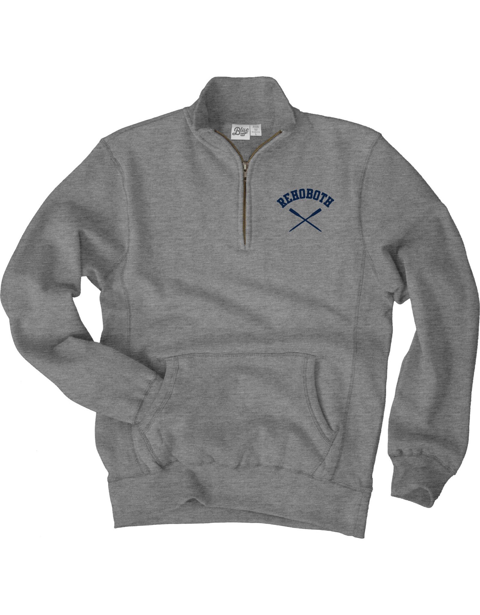 BLUE 84 MENS 1/2 ZIP DYNAMITE CROSSED OARS