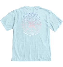 BLUE 84 ROAM FREE OMBRE COMPASS SS TEE