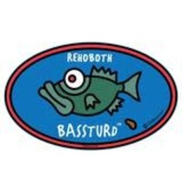 BLUE 84 BEACH STICKER BASSTURD