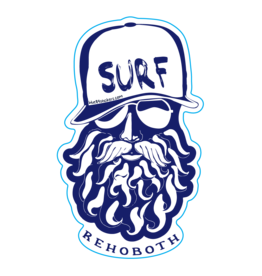 BLUE 84 BEACH STICKER BEARDY