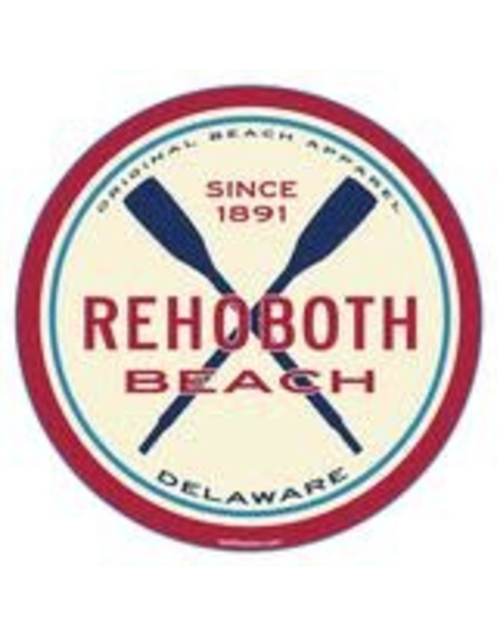 BLUE 84 BEACH STICKER SPEEDSTER OARS